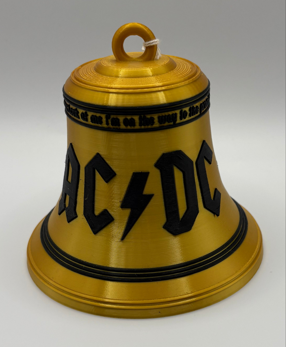 Decorative AC/DC bell