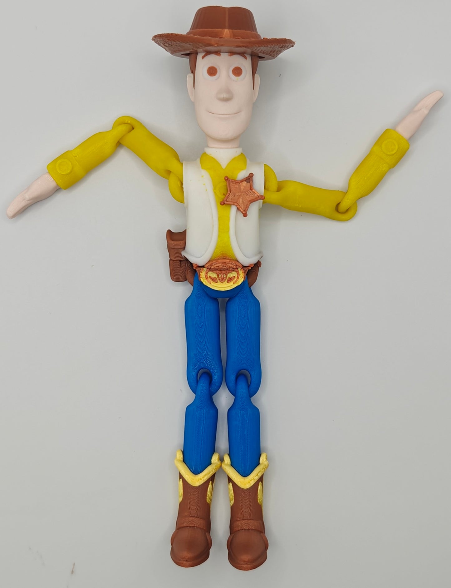 Flexi Sheriff Cowboy Keychain