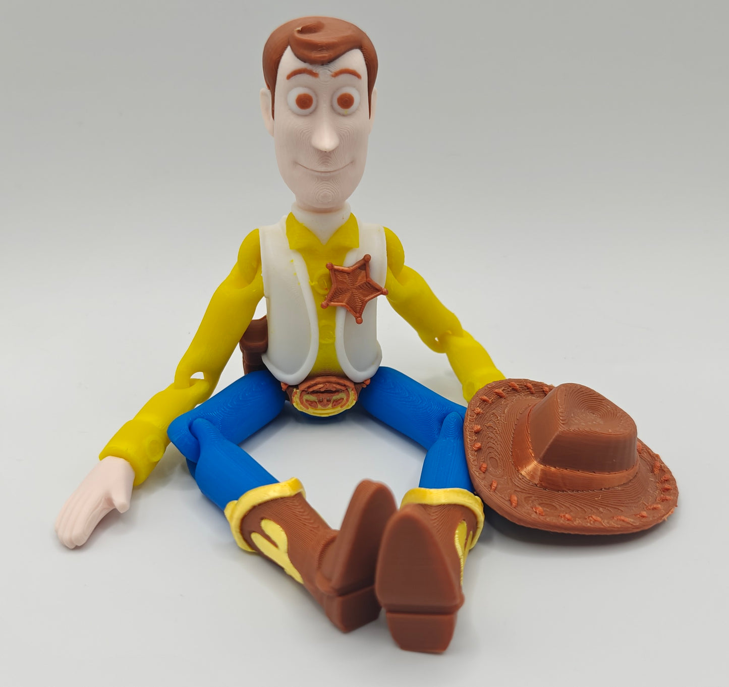 Flexi Sheriff Cowboy Keychain