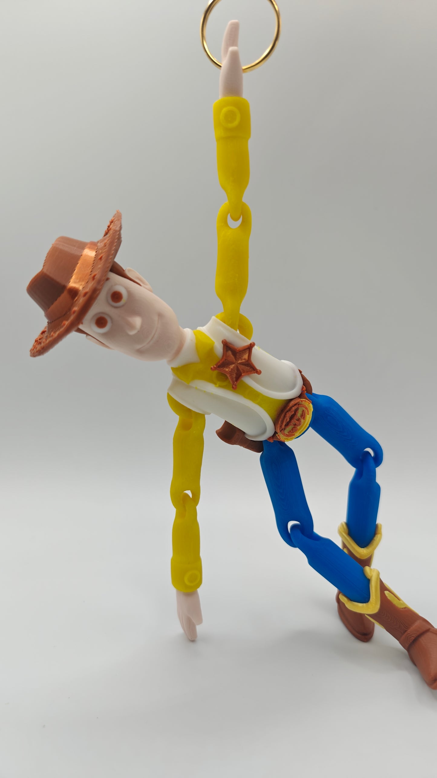Flexi Sheriff Cowboy Keychain