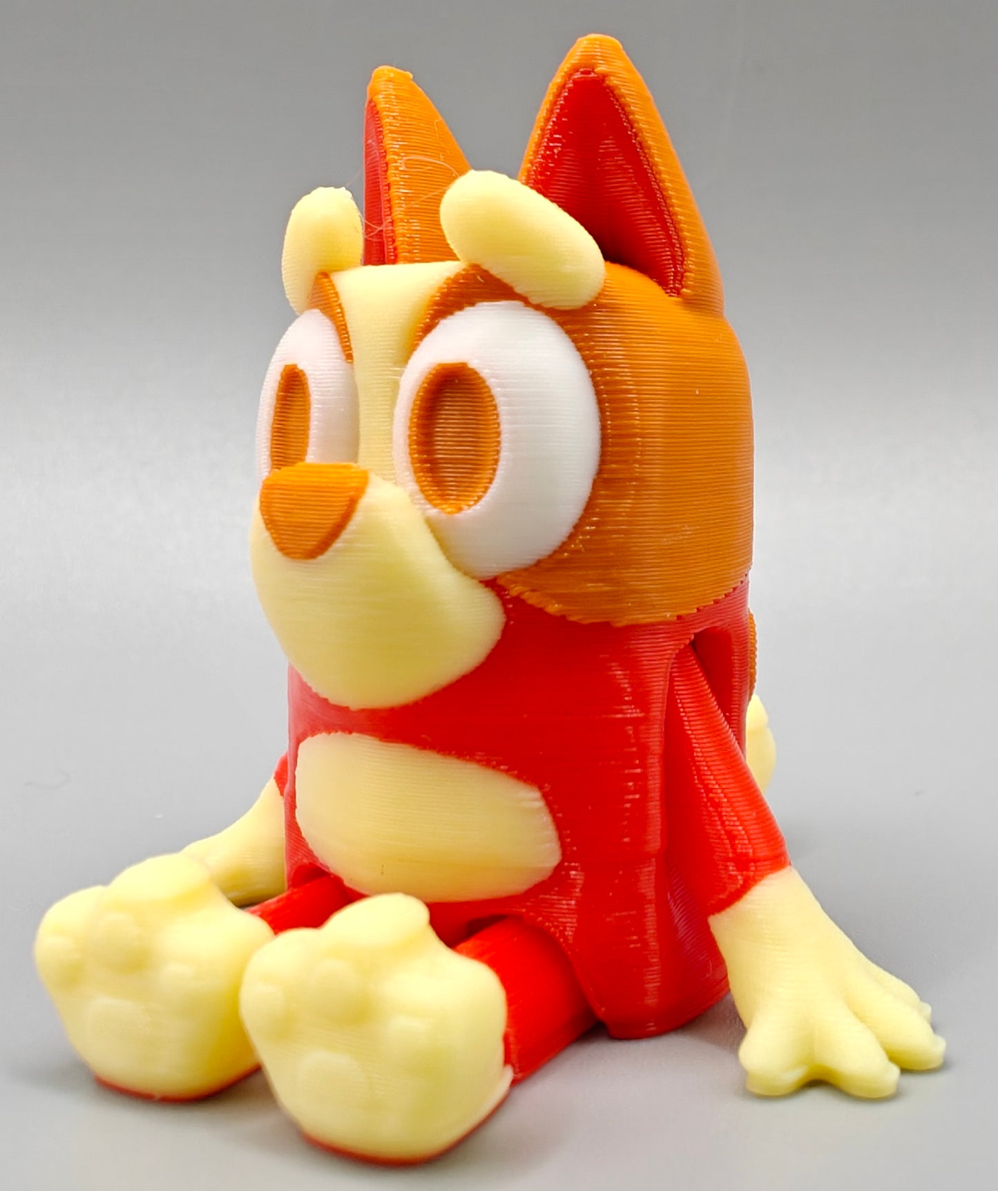 Bluey & Bingo Dancing Mini Set | Interactive 3D Printed Mini-Figures