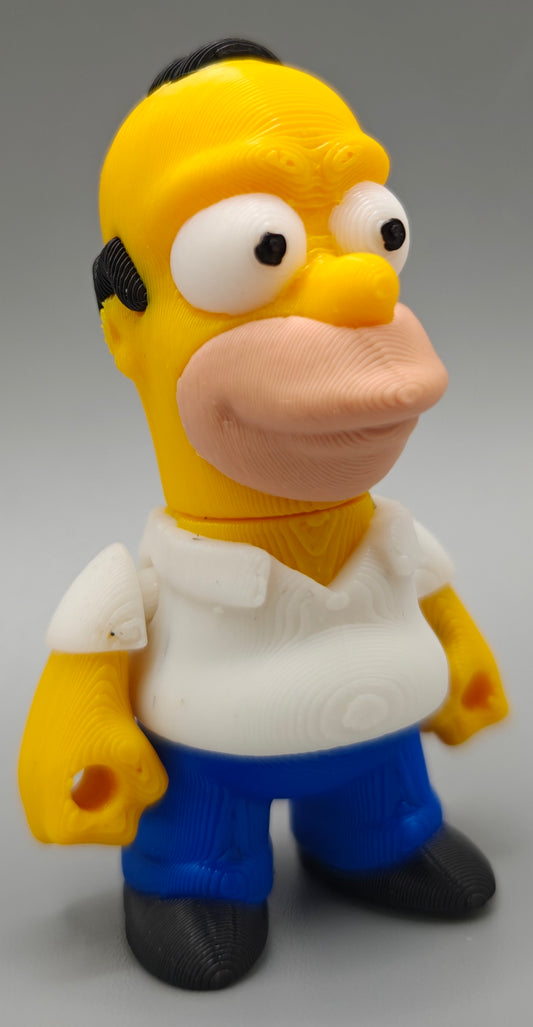 Bart & Homer – 3D Printed Collectible Mini Figs