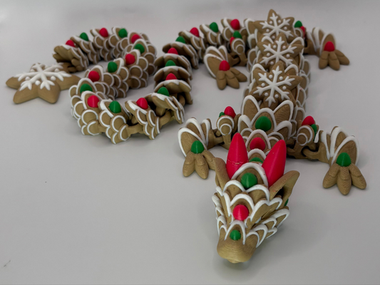 Gingerbread dragon