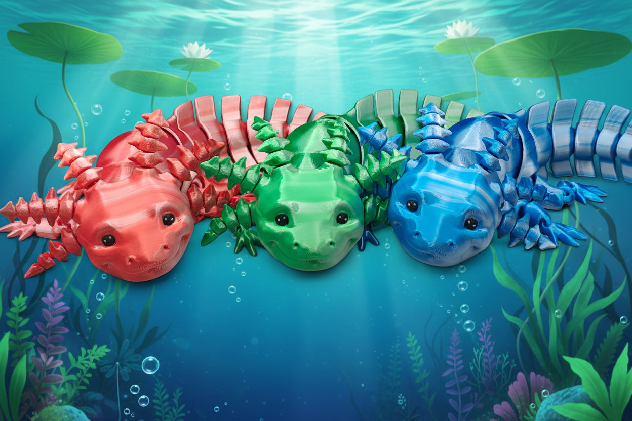 Flexi Axolotl – Medium Size