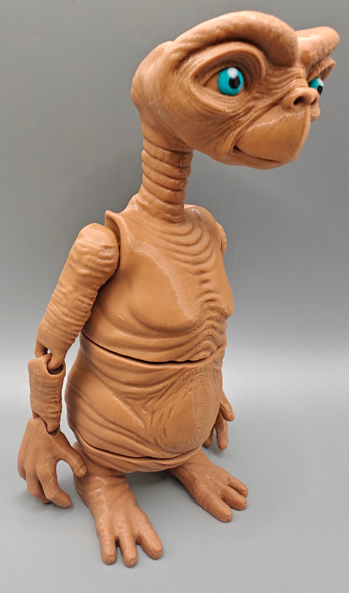 E.T. Extra-Terrestrial Flexi Alien – Articulated 3D Print