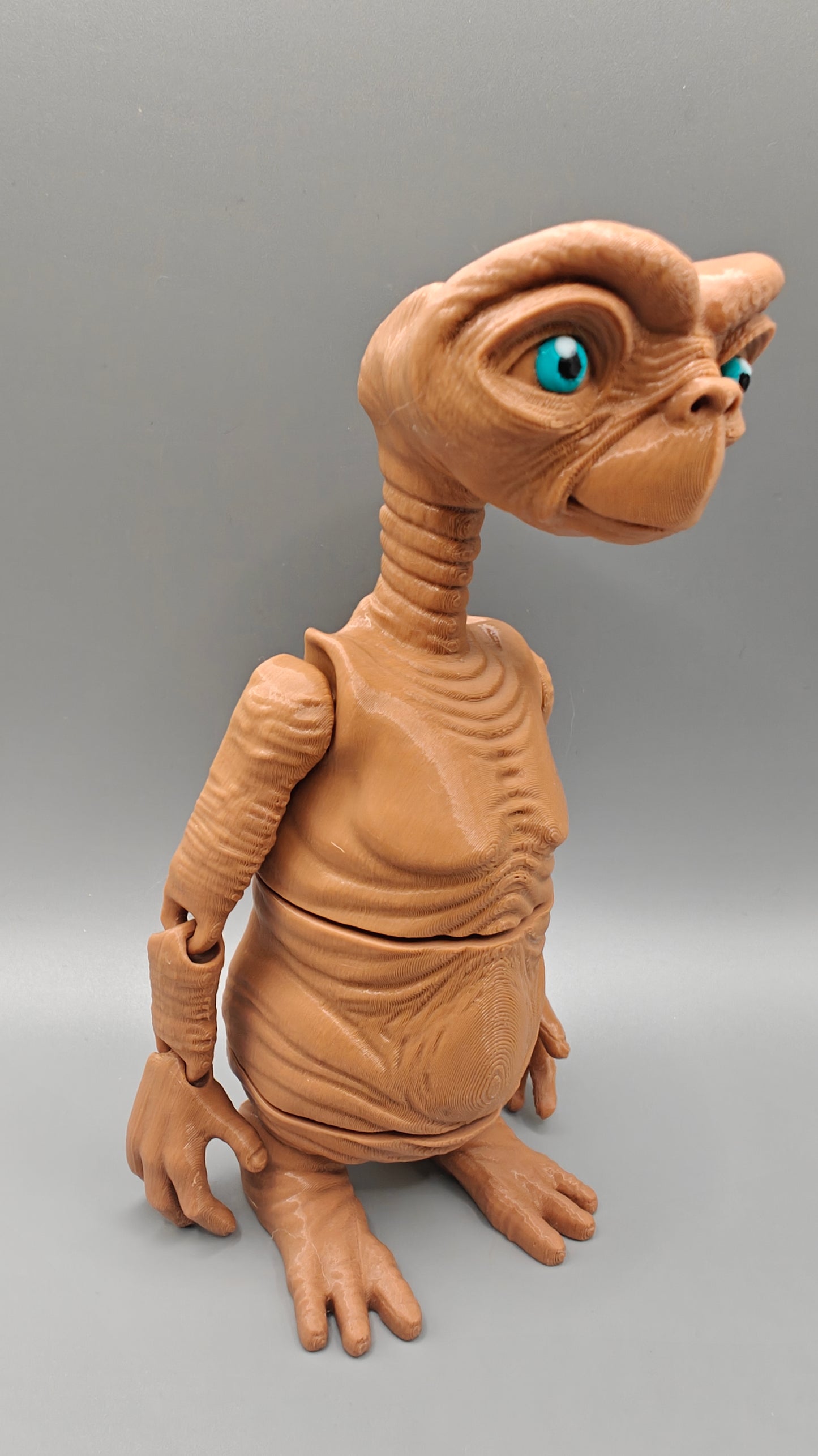 E.T. Extra-Terrestrial Flexi Alien – Articulated 3D Print